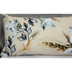 Cotton Pillowcase for Santorini 50x150 cm
