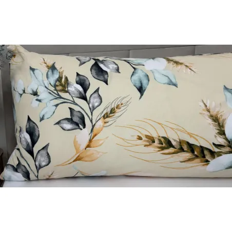 Cotton pillowcase Santorini 50x150 cm, ideal for side sleepers