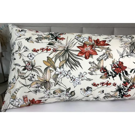 Vintage pillow cover 50×150 cm made of 100% cotton, perfect for side sleepers