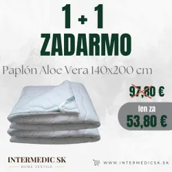 Aloe Vera Duvet 140x200 cm, Microfibre, Year-Round, Hypoallergenic