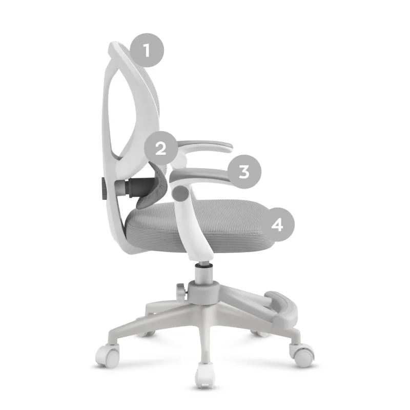 Junior 4.5 Grey Children's Office Chair – view 14