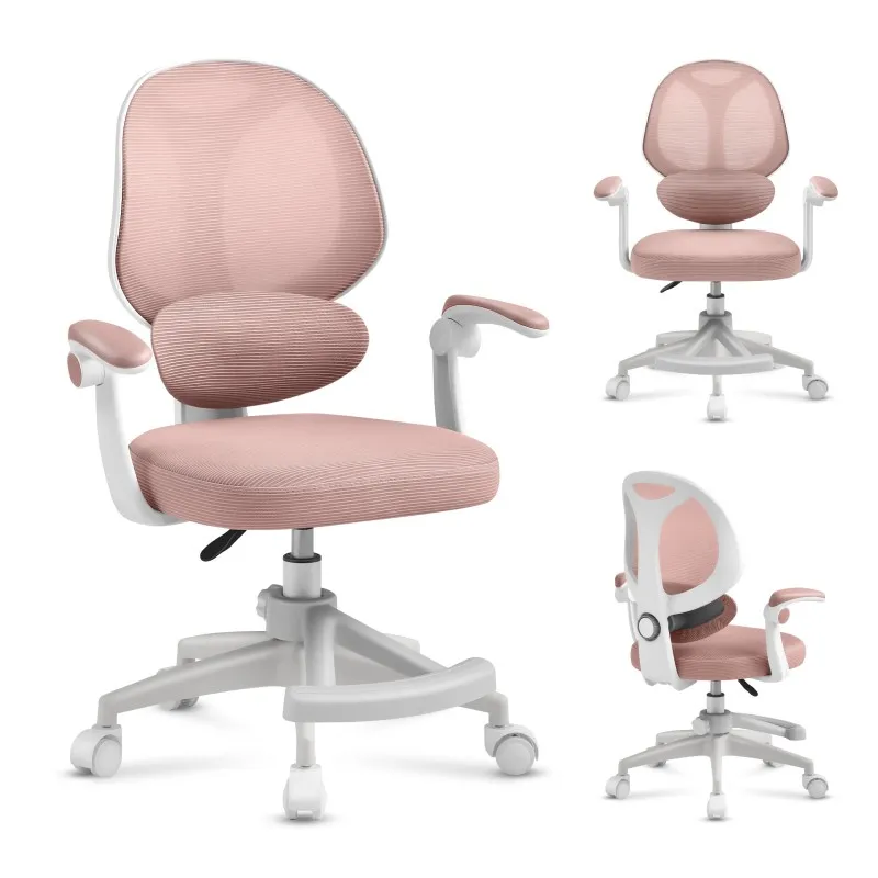 Junior 4.5 Pink Children's Ergonomic Gaming Chair – view 7