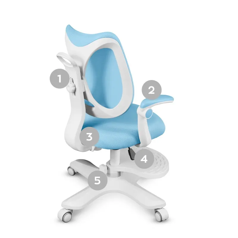 Junior 4.6 Blue Children's Office Chair – view 9