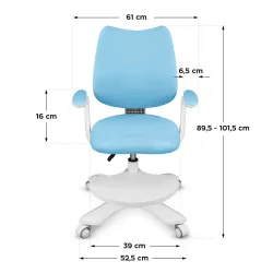 Junior 4.6 Blue Children's Office Chair – view 14