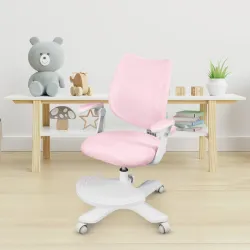 Junior 4.6 Pink Children's Ergonomic Office Chair – view 3