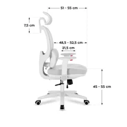 Junior 6.3 Grey Gaming Chair for Kids – view 7