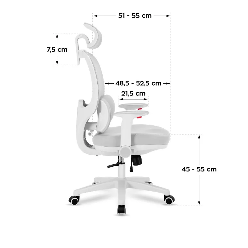 Junior 6.3 Grey Gaming Chair for Kids – view 7