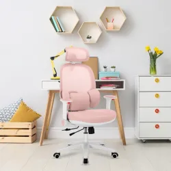 Junior 6.3 Pink Gaming Chair for Kids – view 4