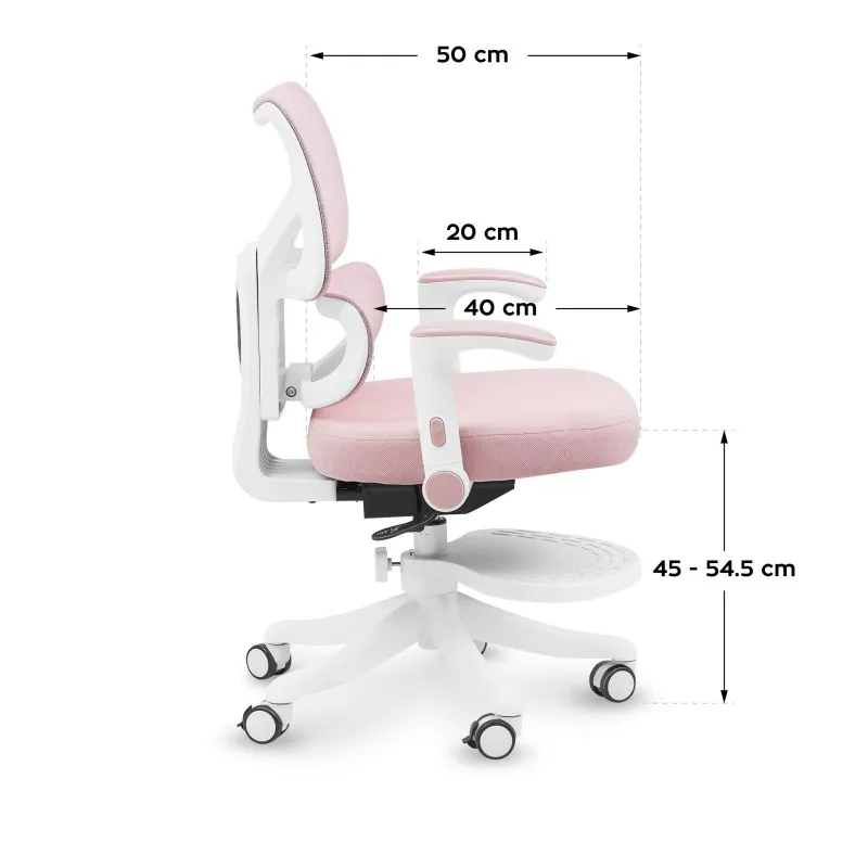 Junior 5.3 Pink Children's Office Chair – view 8