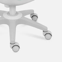 Junior 4.7 Grey Children's Rotating Office Chair – view 4