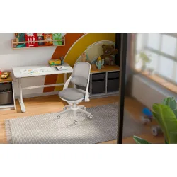 Junior 4.7 Grey Children's Rotating Office Chair – view 7