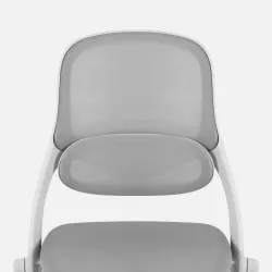 Junior 4.7 Grey Children's Rotating Office Chair – view 11