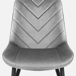 Prince 3.0 Grey Velvet Office Chair – view 7