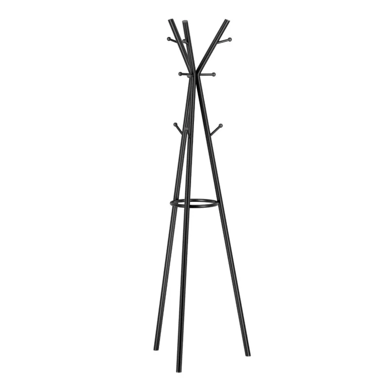 Host 3.0 Black Coat Stand - 3 Arms, 9 Hooks, Umbrella Rack – view 5