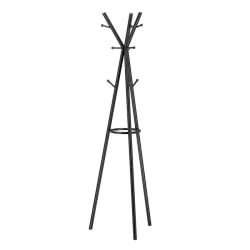 Host 3.0 Black Coat Stand - 3 Arms, 9 Hooks, Umbrella Rack – view 7