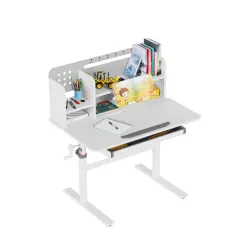 Study 5.0 Grey Adjustable Children's Desk 90 cm