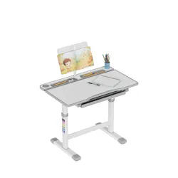 Study 3.0 Grey Adjustable Children's Desk 66 cm