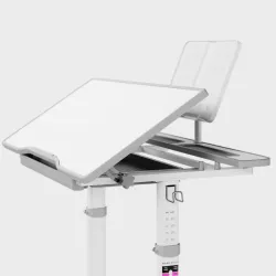 Study 3.0 Grey Adjustable Children's Desk 66 cm – view 3