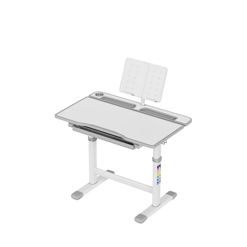 Study 3.0 Grey Adjustable Children's Desk 66 cm – view 6