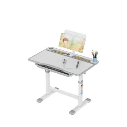 Study 3.0 Grey Adjustable Children's Desk 66 cm – view 7