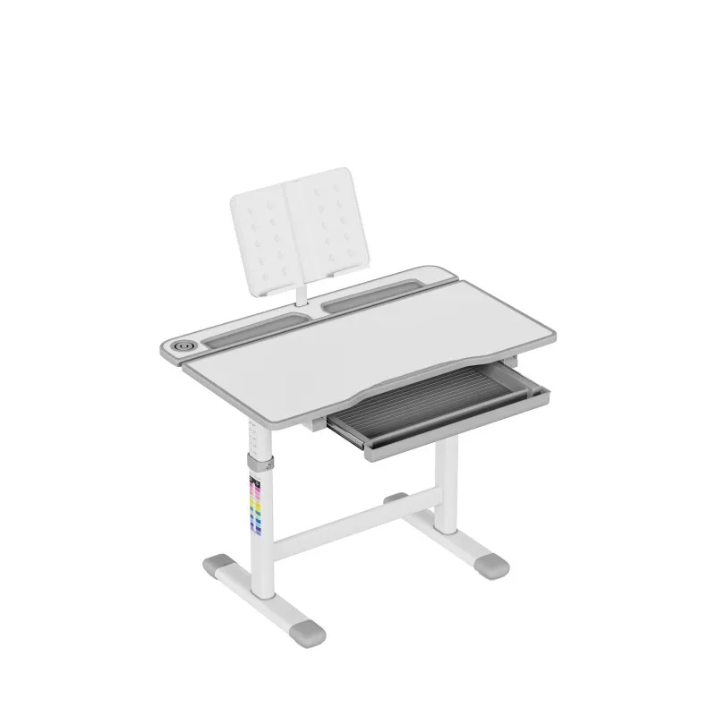 Study 3.0 Grey Adjustable Children's Desk 66 cm – view 9