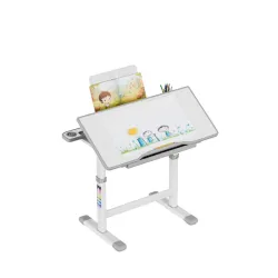 Study 3.0 Grey Adjustable Children's Desk 66 cm – view 10