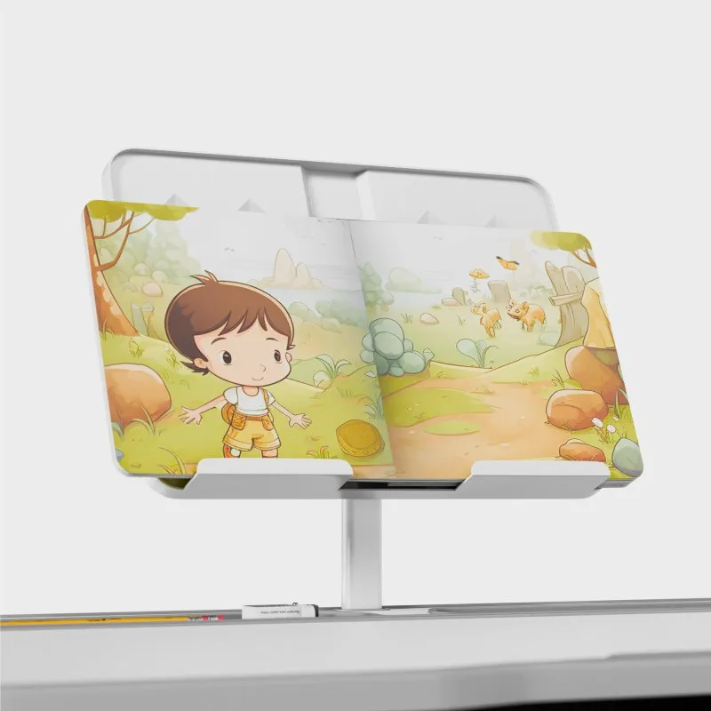 Study 3.0 Grey Adjustable Children's Desk 66 cm – view 11