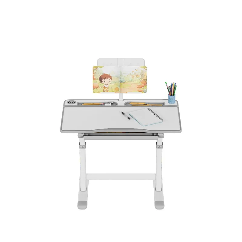 Study 3.0 Grey Adjustable Children's Desk 66 cm – view 17