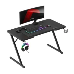 Hero 2.5 Black Gaming Desk 120 cm