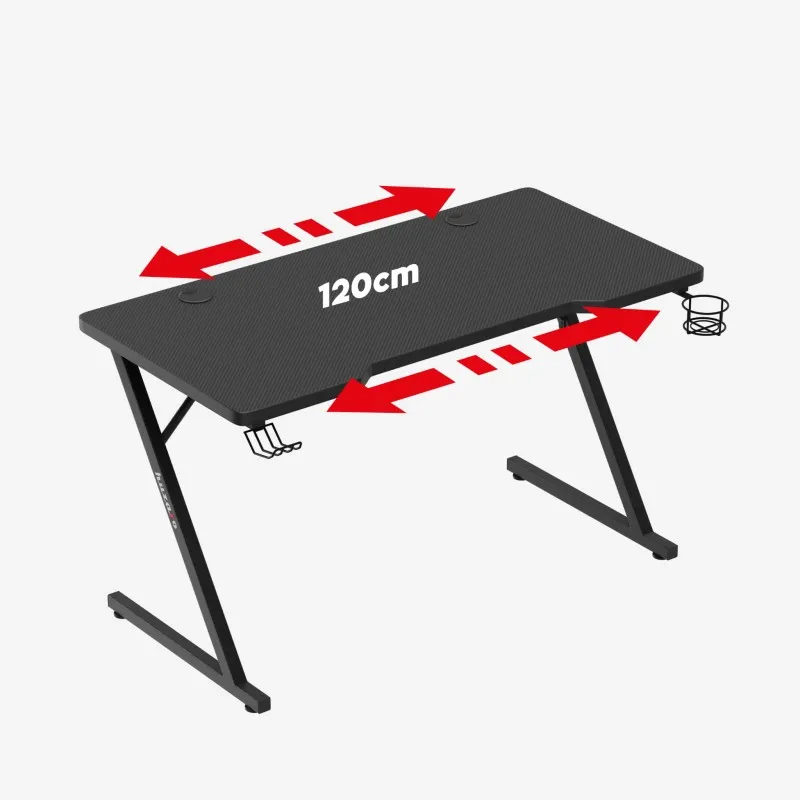 Hero 2.5 Black Gaming Desk 120 cm – view 5