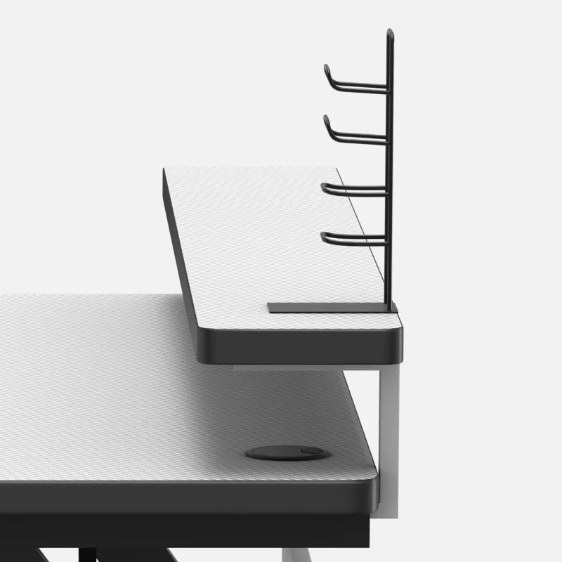 Hero 5.0 Gaming Desk White 120 cm – view 4