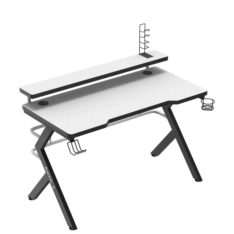 Hero 5.0 Gaming Desk White 120 cm – view 5