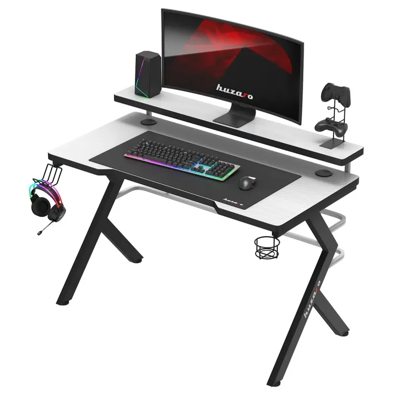 Hero 5.0 Gaming Desk White 120 cm – view 9