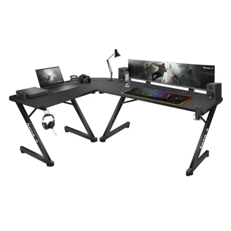 Hero 7.0 Corner Gaming Desk 154 cm with ergonomic design and ample space for equipment