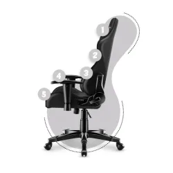Ranger 6.0 Black Gaming Chair for Kids – view 12