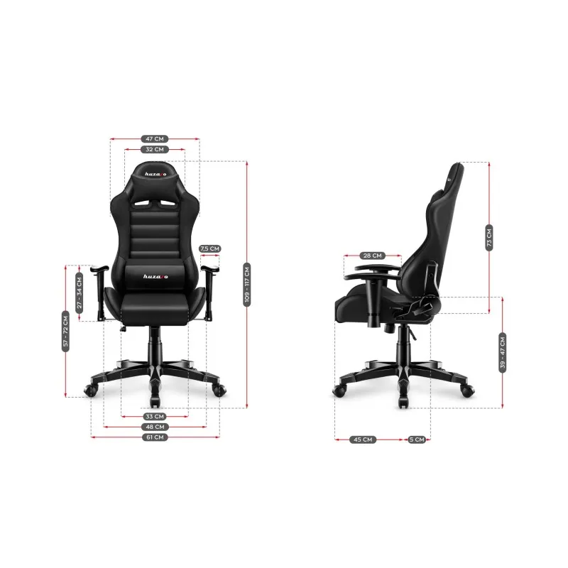 Ranger 6.0 Black Gaming Chair for Kids – view 18