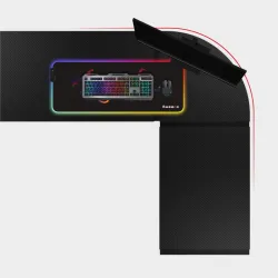 Hero 6.3 Black Corner Gaming Desk 154 cm – view 3