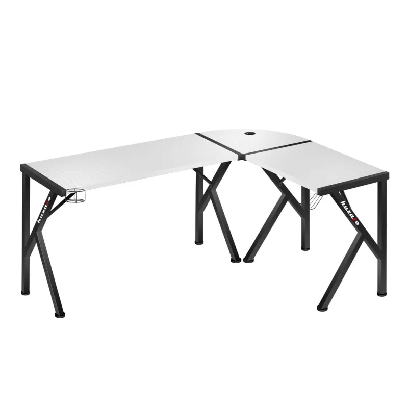 Hero 6.3 White Corner Gaming Desk 154 cm – view 5