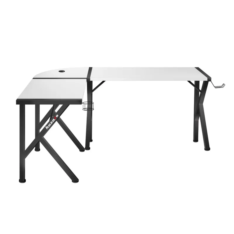 Hero 6.3 White Corner Gaming Desk 154 cm – view 6
