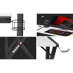 Hero 6.3 White Corner Gaming Desk 154 cm – view 11