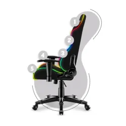 Ranger 6.0 RGB Mesh Gaming Chair for Kids – view 5