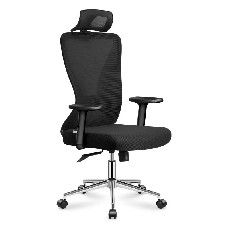 Manager 3.5 Black ergonomic office chair with lumbar support and adjustable height