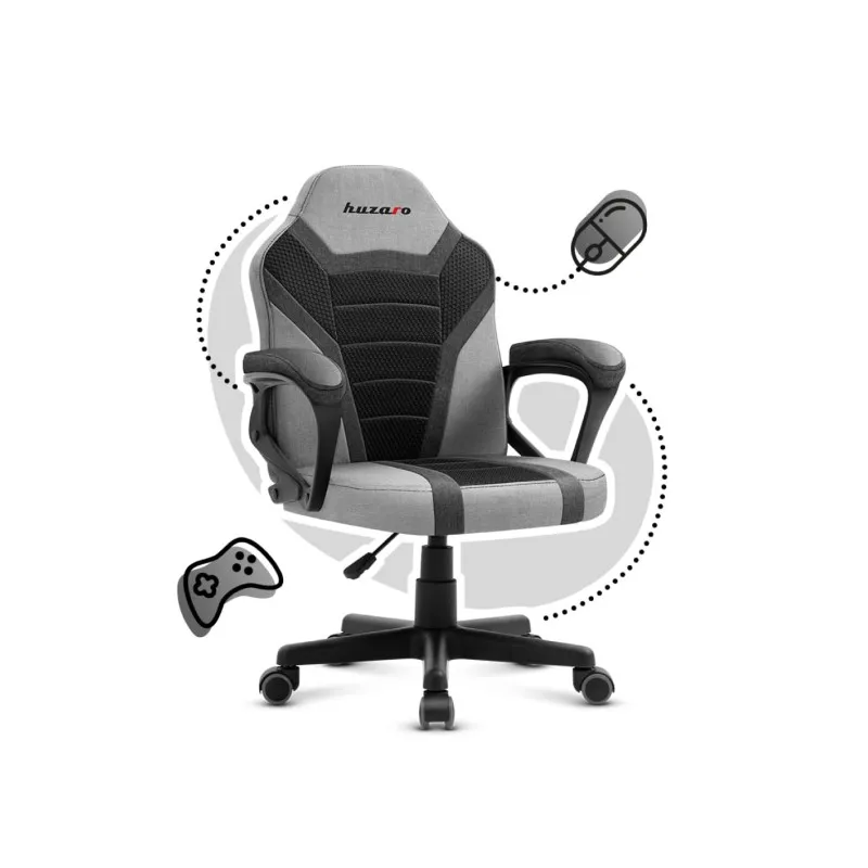Ranger 1.0 Grey Mesh Kids Gaming Chair – view 5