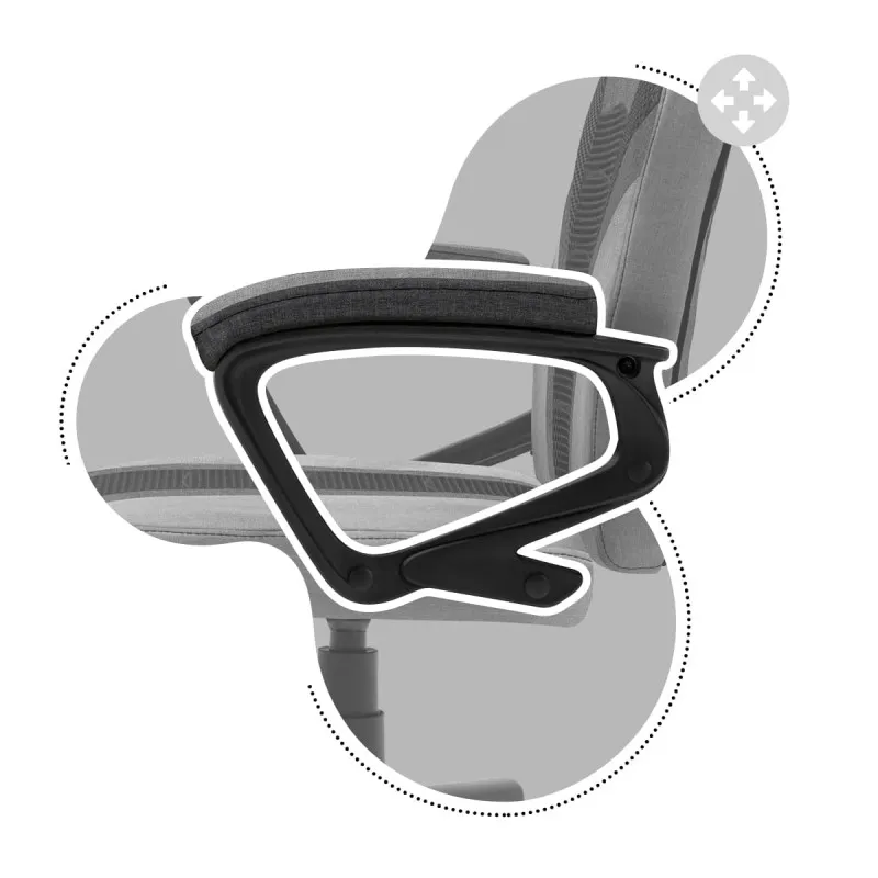 Ranger 1.0 Grey Mesh Kids Gaming Chair – view 14