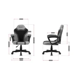 Ranger 1.0 Grey Mesh Kids Gaming Chair – view 17