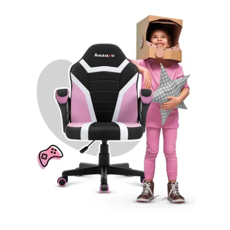 Ranger 1.0 Pink Mesh gaming chair, perfect for kids' gaming setup