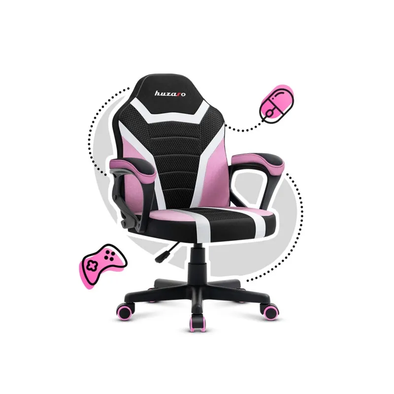 Ranger 1.0 Pink Mesh Gaming Chair for Kids – view 5