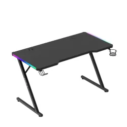 Hero 2.5 RGB Gaming Desk Black 120 cm – view 2