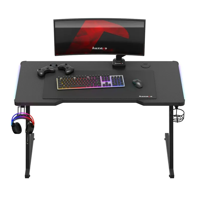 Hero 2.5 RGB Gaming Desk Black 120 cm – view 11