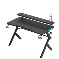 Hero 5.0 RGB Gaming Desk Black 120 cm – view 9